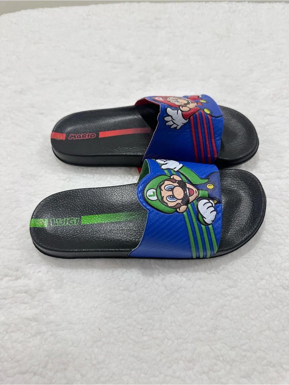 Kids Super Mario Slide Sandals